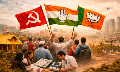 കേരളം തെരഞ്ഞെടുപ്പ് ക്ലൈമാക്സിലേക്ക്; പ്രവാസലോകത്ത് ചർച്ചകൾ ചൂടേറുന്നു