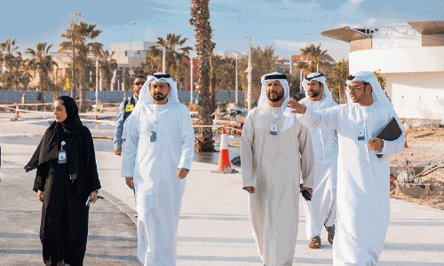 അൽ മംസാർ കോർണിഷ്​ വികസനം അതിവേഗത്തിൽ