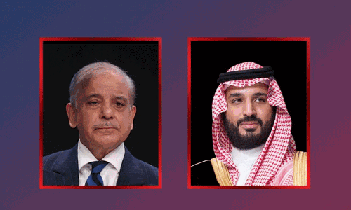 സൗദിക്ക് ഐക്യദാർഢ്യം പ്രഖ്യാപിച്ച് പാകിസ്​താൻ: കിരീടാവകാശിയും പാക് പ്രധാനമന്ത്രിയും ചർച്ച നടത്തി