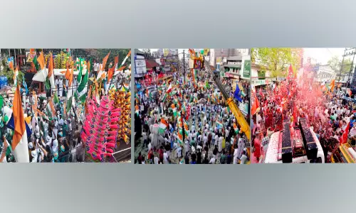 തിരയടങ്ങി; ഇന്നീ തീരം ശാന്തം, ജില്ലയിലുടനീളം ആവേശം ഉച്ചസ്ഥായിയിലായി കൊട്ടിക്കലാശം