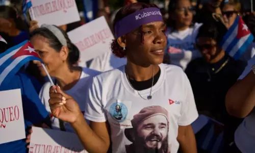 അമേരിക്കയുടെ നയങ്ങൾ ഒരു ജനതയോടുള്ള ക്രൂരത; യു.എസ് ഉപരോധത്തിനെതിരെ പ്രതിഷേധവുമായി ക്യൂബൻ വനിതകൾ