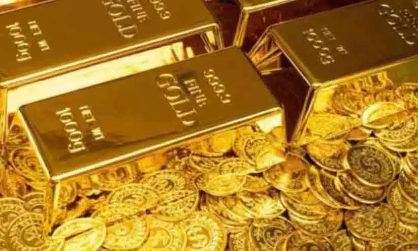 സ്വർണ വില തിരിച്ചിറങ്ങി സ്വർണ വില തിരിച്ചിറങ്ങി