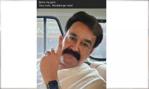 ഡൺ മൈ പാർട്ട് യുവർ ടേൺ ചിത്രം പങ്കുവെച്ച് മോഹൻലാൽ