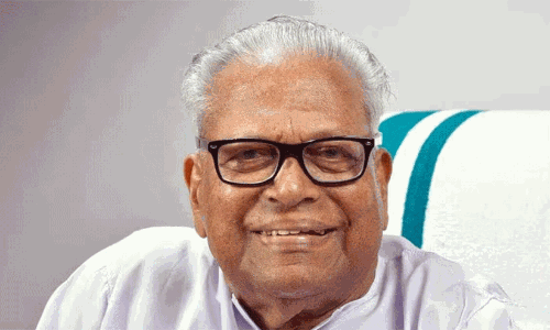 വി.എസ്. അച്യുതാനന്ദന്‍റെകൊച്ചുമകൻ അരവിന്ദന് കന്നിവോട്ട്​