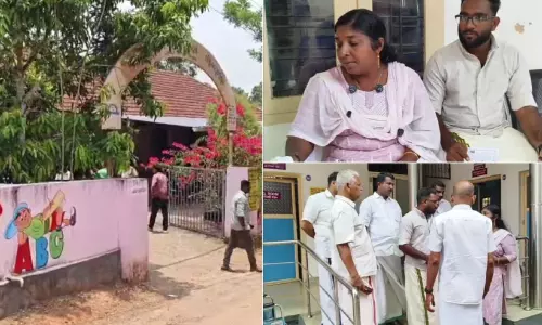 പുനലൂരിൽ പോളിങ് ബൂത്തിന് മുന്നിൽ എൽ.ഡി.എഫ്–യു.ഡി.എഫ് കയ്യാങ്കളി; വനിതാ കൗൺസിലർക്ക് മർദനമേറ്റെന്ന് ആരോപണം