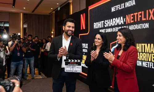 ക്രിക്കറ്റ് പിച്ചിൽനിന്ന് വെള്ളിത്തിരയിലേക്ക്? രോഹിത് ശർമയുടെ പോസ്റ്റ് വൈറൽ; നെറ്റ്ഫ്ലിക്സ് ചിത്രം വരുന്നു