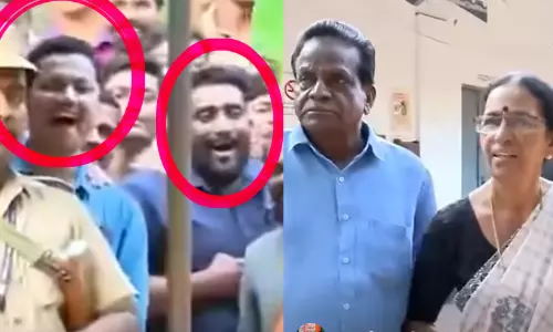‘കൂവിക്കോ, കൂവിക്കോ... നിങ്ങക്ക് മതിയാകുവോളം കൂവിക്കോ!’ -ബൂത്ത് സന്ദർശനത്തിനിടെ ടി.കെ. ഗോവിന്ദനെ കൂകി വിളിച്ച് സിപിഎം പ്രവര്‍ത്തകര്‍