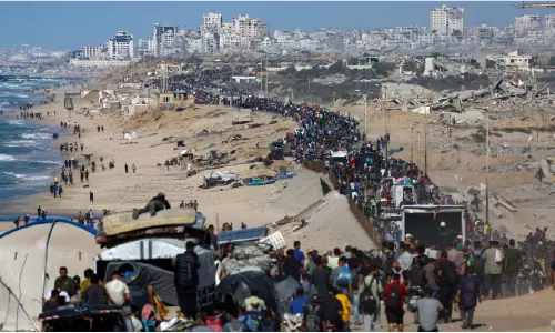 ഇറാൻ വെടിനിർത്തൽ പോലെ സങ്കീർണം: ഗസ്സ ‘യുദ്ധവിരാമ’ത്തിന് ആറുമാസം ഇറാൻ വെടിനിർത്തൽ പോലെ സങ്കീർണം: ഗസ്സ ‘യുദ്ധവിരാമ’ത്തിന് ആറുമാസം