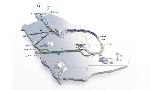 ആഗോള ലോജിസ്റ്റിക് ഹബ്ബാകാൻ സൗദി; സൗദി റെയിൽവേ അഞ്ച് പുതിയ ചരക്ക് ഗതാഗത പാതകൾ പ്രഖ്യാപിച്ചു