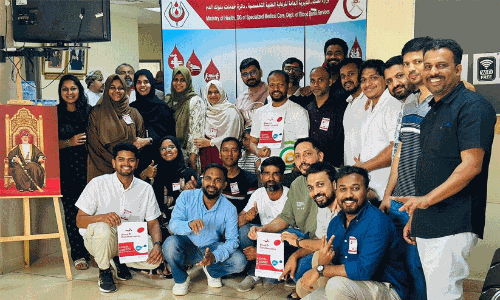 വി ഹെൽപ്- ഫോക്കസ് ഒമാൻ രക്ത–പ്ലേറ്റ് ലെറ്റ് ദാന ക്യാമ്പ് സംഘടിപ്പിച്ചു