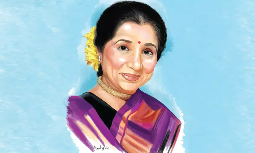 ആശാ ഭോസ്ലെ ആലാപനത്തിലെ വൈവിധ്യം ആശാ ഭോസ്ലെ ആലാപനത്തിലെ വൈവിധ്യം