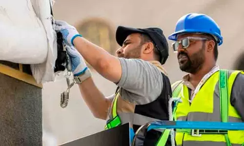 ഹജ്ജ് 2026; കഅ്ബയിൽ വാർഷിക അറ്റകുറ്റപ്പണികൾ ആരംഭിച്ചു