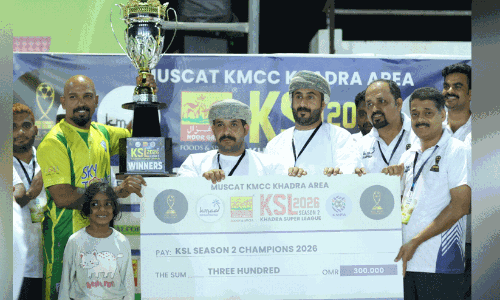 കെ.എസ്.എൽ- 2 ഫുട്ബാൾ: ലയൺ മസ്കത്ത് ജേതാക്കൾ