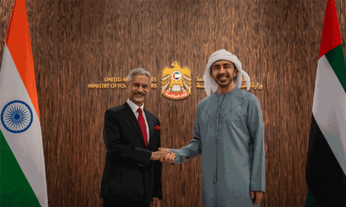 സുരക്ഷ ചർച്ച ചെയ്ത്​ ഇന്ത്യ-യു.എ.ഇ വിദേശകാര്യ മന്ത്രിമാർ