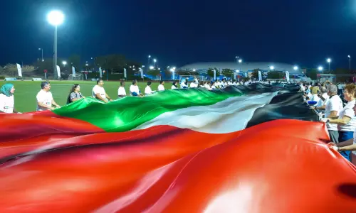 യു.എ.ഇക്ക്​ ഐക്യദാർഢ്യം; ബുർജീലിന്​ റെക്കോഡ്​ നേട്ടം