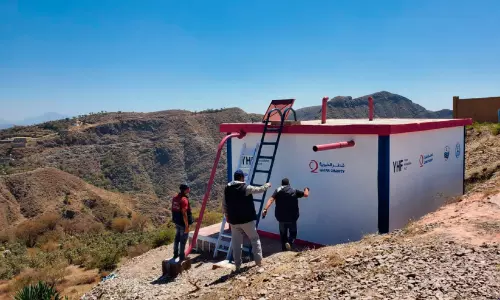 യമനിൽ കുടിവെള്ള -ശുചിത്വ പദ്ധതിയുമായി ഖത്തർ ചാരിറ്റി