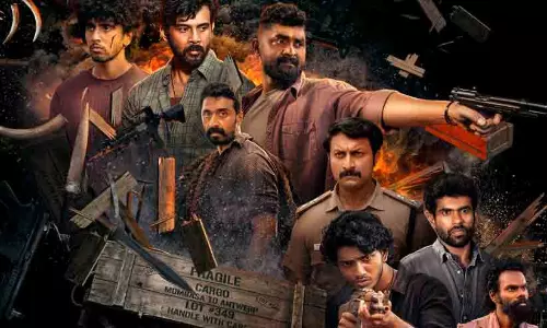 തോക്കുമേന്തി ഹനാൻ ഷായും ഹിപ്സ്റ്ററും; ‘കാട്ടാളൻ’ പുത്തൻ പോസ്റ്റർ പുറത്ത്