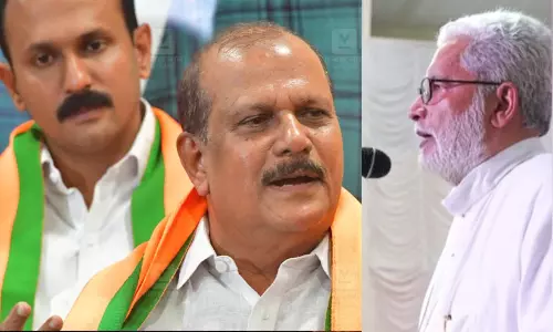 പി.സി. ജോർജിനും മകനുമെതിരെ പാലാബിഷപ്പ്: ‘മാന്യതയുടെ അതിർവരമ്പ് ഭേദിക്കുന്നു, ഭീഷണി സ്വരം വിലപ്പോകില്ല’ പി.സി. ജോർജിനും മകനുമെതിരെ പാലാബിഷപ്പ്: ‘മാന്യതയുടെ അതിർവരമ്പ് ഭേദിക്കുന്നു, ഭീഷണി സ്വരം വിലപ്പോകില്ല’