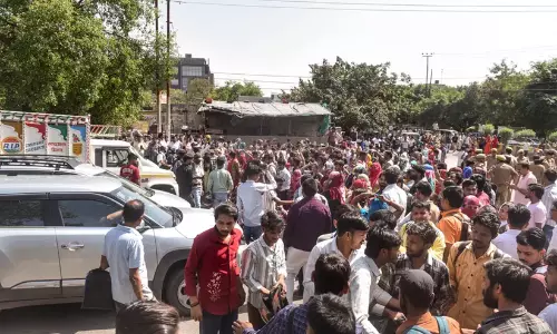 Noida Protest