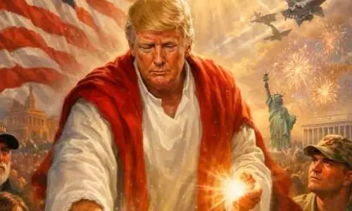 ലാസറിനെ ഉയിർപ്പിക്കാൻ ട്രംപ്! മാർപ്പാപ്പയുമായുള്ള അങ്കത്തിനിടെ വൈറലായി എ.ഐ ചിത്രം