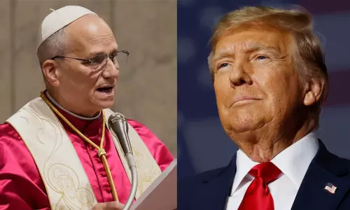 Pope Leo XIV, Donald Trump