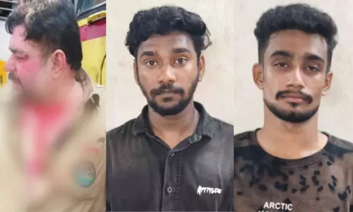 കെ.എസ്.ആർ.ടി.സി ബസ് ഡ്രൈവറെയും കണ്ടക്ടറെയും ആക്രമിച്ച് പരിക്കേൽപ്പിച്ച കേസിൽ രണ്ട് യുവാക്കളെ അറസ്റ്റ് ചെയ്തു