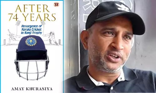 രഞ്ജിയിൽ കേരളത്തിന്റെ തേരോട്ടം പുസ്തകമാക്കി അമയ് ഖുറാസിയ രഞ്ജിയിൽ കേരളത്തിന്റെ തേരോട്ടം പുസ്തകമാക്കി അമയ് ഖുറാസിയ