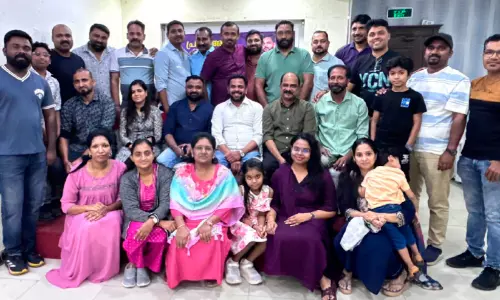 അജു ടി. കോശിക്ക് പത്തനംതിട്ട ജില്ല പ്രവാസി അസോസിയേഷൻ യാത്രയയപ്പ് നൽകി