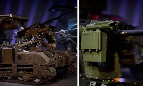 റോബോട്ടുകളെ ഇറക്കി റഷ്യൻ സൈന്യത്തെ തുരത്തി യുക്രെയ്ൻ