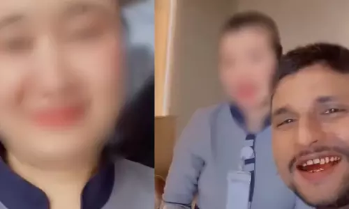 തായ്‌ലൻഡിൽ ഹോട്ടൽ ജീവനക്കാരിയോട് ഇന്ത്യൻ വിനോദസഞ്ചാരി അപമര്യാദയായി പെരുമാറുന്ന വീഡിയോ പുറത്ത്; ഇന്ത്യക്കാരുടെ അന്തസ്സ് നഷ്ടപ്പെടുത്തുന്ന പ്രവൃത്തിയെന്ന്  വിമർശനം