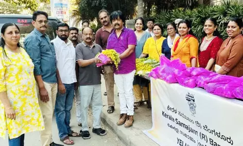 കേരള സമാജം വിഷുക്കണി കിറ്റുകൾ വിതരണം ചെയ്തു