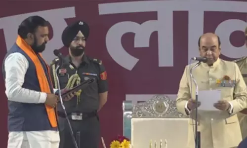 ബിഹാറിൽ ആദ്യ ബി.ജെ.പി മുഖ്യമന്ത്രി; സാമ്രാട്ട് ചൗധരി അധികാരമേറ്റു