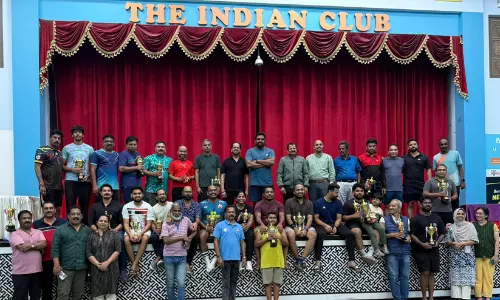 ഇന്ത്യൻ ക്ലബ് മെമ്പേഴ്സ് ബാഡ്മിന്റൺ ടൂർണമെന്റ് സംഘടിപ്പിച്ചു