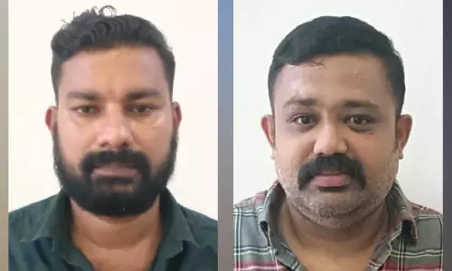 മുക്കുപണ്ടം പണയം വച്ച് പണം തട്ടാൻ ശ്രമം: രണ്ട് പേർ അറസ്റ്റിൽ