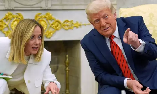 പോപ് ലിയോക്ക് പിന്നാലെ മെലോണിയും; യു.എസിനെ പിന്തുണക്കാത്തതിന് ഇറ്റാലിയൻ പ്രധാനമന്ത്രിയെ കടന്നാക്രമിച്ച് ട്രംപ്