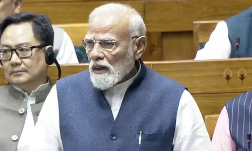 ‘ഞാൻ ഗ്യാരണ്ടി, ഒരു സംസ്ഥാനത്തോടും അനീതി ഉണ്ടാവില്ല; വനിതാ സംവരണബില്ലിനെ എതിർത്താൽ സ്ത്രീകൾ പൊറുക്കില്ല‘ -മോദി