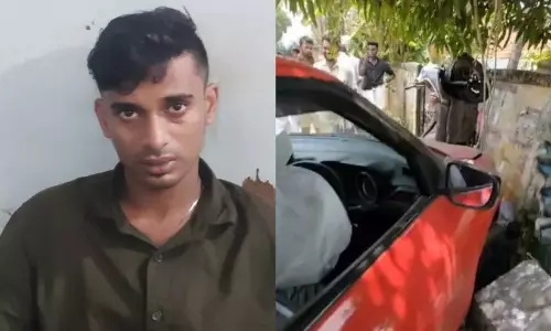 അപകടത്തിൽപ്പെട്ട കാറിൽനിന്ന് 2.84 ഗ്രാം എം.ഡി.എം.എ കണ്ടെത്തി: ഡ്രൈവർ പിടിയിൽ