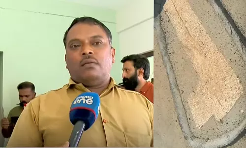 Wayanad Township, Wayanad landslide,  crack in roof, rainwater leaking