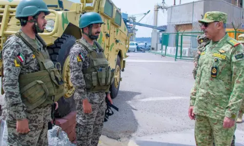 കെ.എൻ.ജി ഡെപ്യൂട്ടി ചീഫ് പരിശോധന നടത്തി