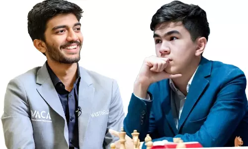 ലോക ചെസ് ചാമ്പ്യൻഷിപ് ഇളമുറപ്പോര്; ഗു​കേ​ഷി​ന് 19ഉം ​സി​ന്ദ​റോ​വി​ന് 20ഉം ​വ​യ​സ്സ്