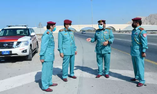 ‘പ്രൗഡ് ഓഫ് യു.എ.ഇ’ പ്രചാരണത്തിൽ ഭാഗമായി റാക് പൊലീസ്