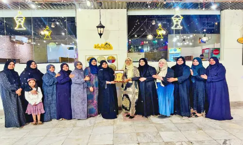 സറീന ഹസീബിന് ജിദ്ദ കെ.എം.സി.സി വനിതാ വിങ് സ്വീകരണം നൽകി