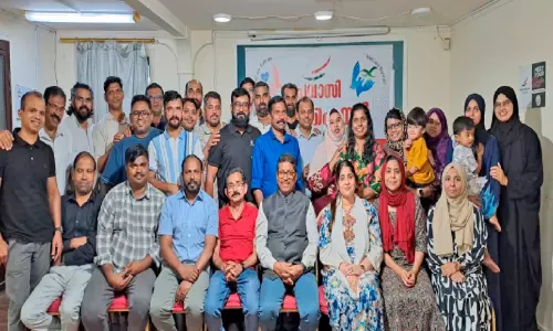 രാജീവ് നാവായിക്കുളത്തിന് യാത്രയയപ്പ് നൽകി പ്രവാസി വെൽഫെയർ