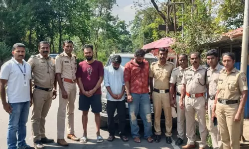 കാറിന്റെ രഹസ്യ അറയിൽ കടത്തിയ മയക്കുമരുന്ന് പിടികൂടി; മൂന്നുപേർ അറസ്റ്റിൽ