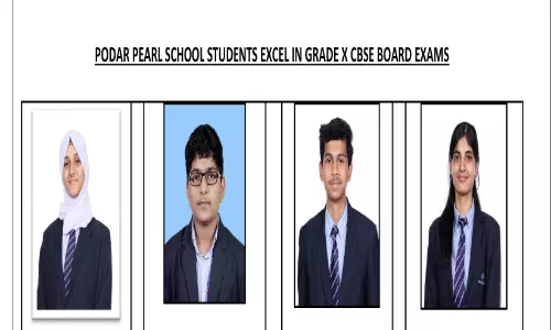 പോ​ഡാ​ർ പേ​ൾ സ്കൂ​ളി​ന് മി​ക​ച്ച വി​ജ​യം