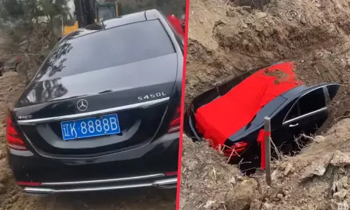 luxury Mercedes Benz funeral