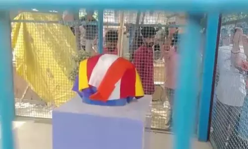 Ambedkar statue vandalised