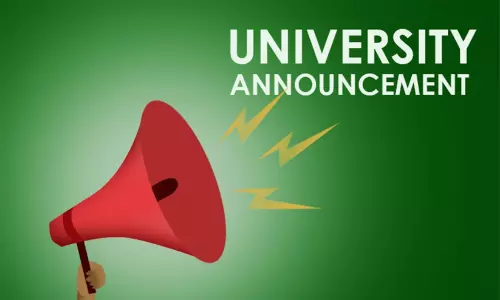 സർവകലാശാല  വാർത്തകൾ