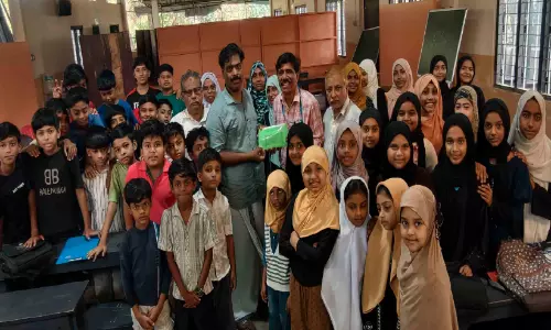 മാധ്യമം ഹെൽത്ത്‌ കെയറിന് ചുങ്കത്തറ മദ്റസത്തുൽ ഇഹ്സാൻ വിദ്യാർഥികളുടെ കൈത്താങ്ങ്