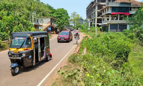 ഇരിട്ടി -തളിപ്പറമ്പ് സംസ്ഥാന പാത; തന്തോട് ചാവറ ചെറിയ പാലം അപകടഭീഷണിയിൽ